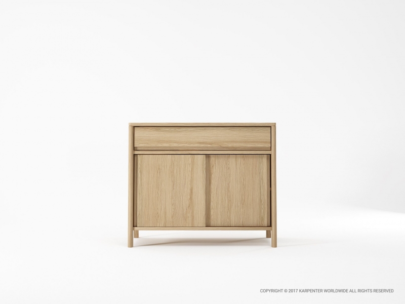 436_855 Комод с ящиком и 2 дверцами Karpenter Circa17