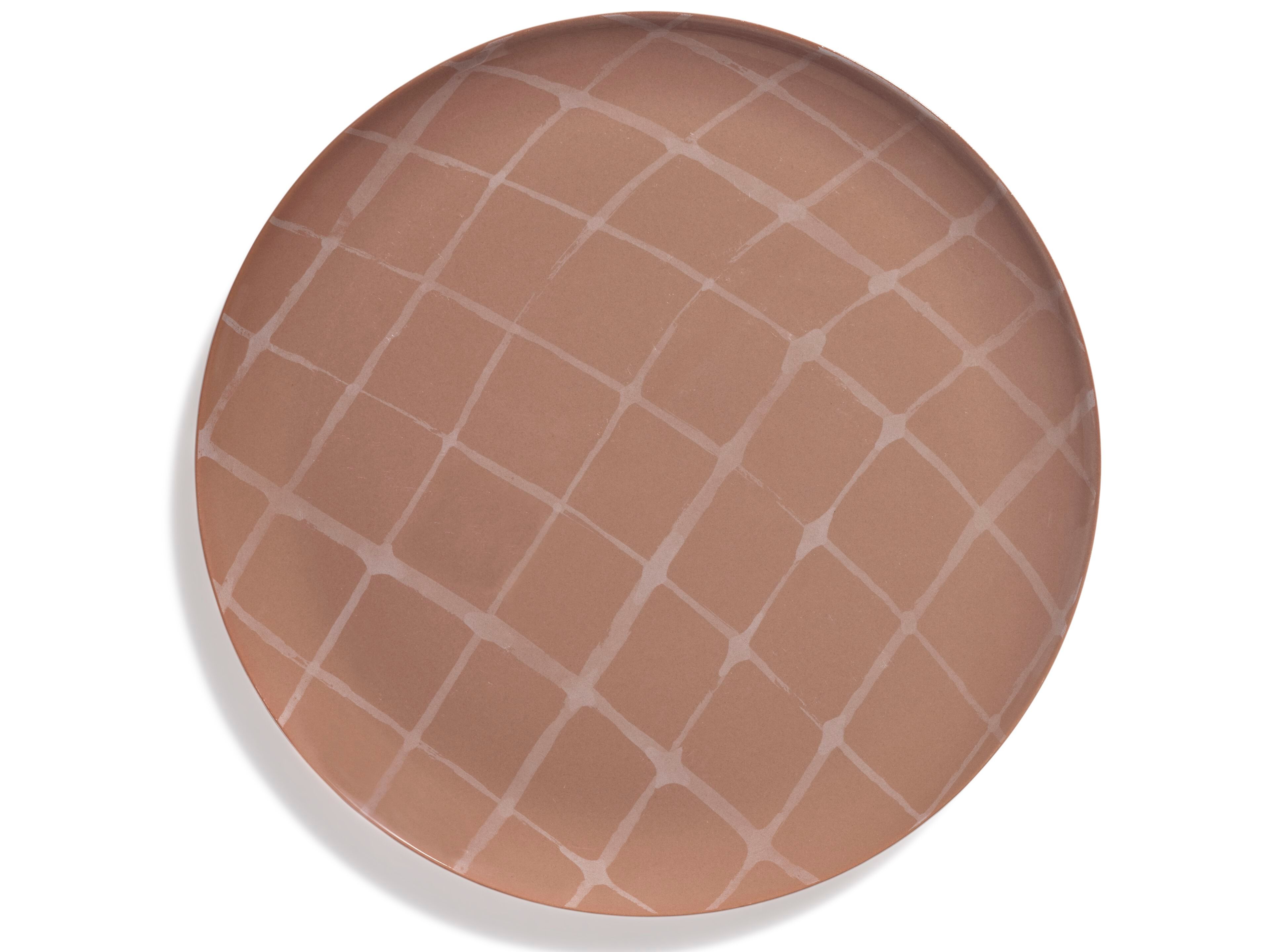 Фарфоровая круглая сервировочная тарелка Serax Zuma ARCH-00110328