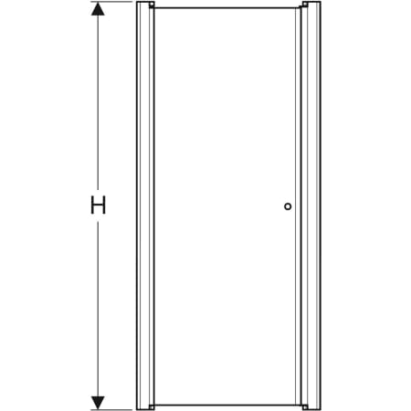 500.888.00.5 Комплект распашных дверей IDO Showerama 10-0 Geberit  - Вид №3