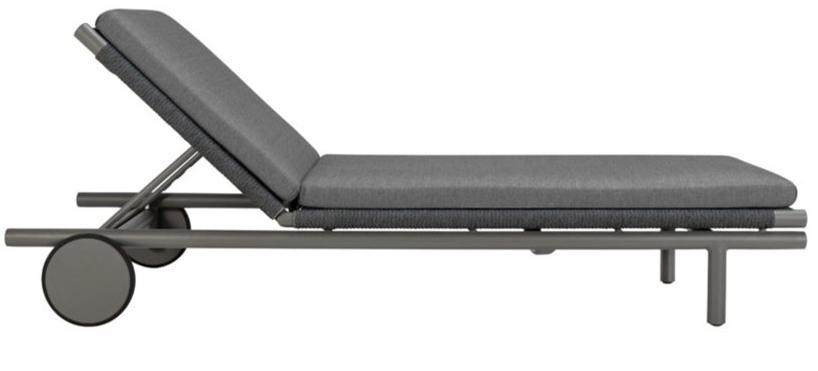 JANUS et Cie Садовый шезлонг из морского троса и алюминия Anatra sun-id-1440418 - Вид №1