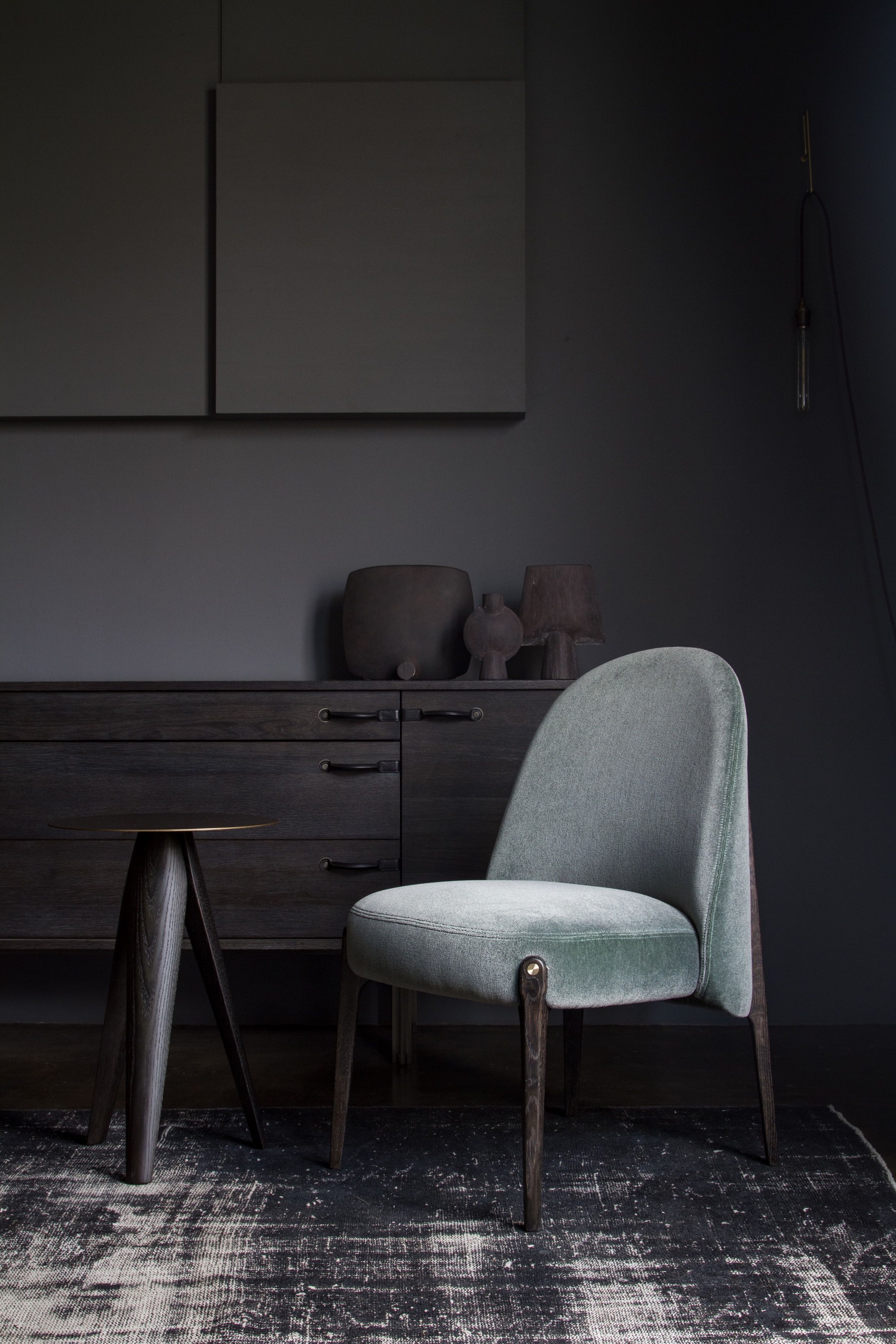 Мягкий стул из ткани District Eight Ames ARCH-00101718 - Вид №4