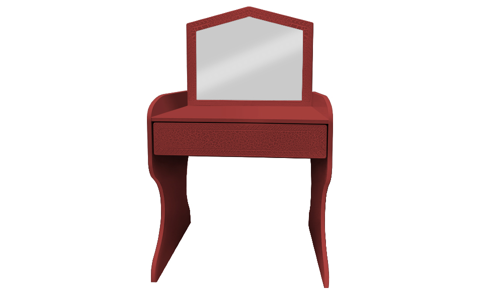 Детский туалетный столик 'Венеция" МАНДАРИН ВЕНЕЦИЯ 178669 Красный Santreyd - Вид №3