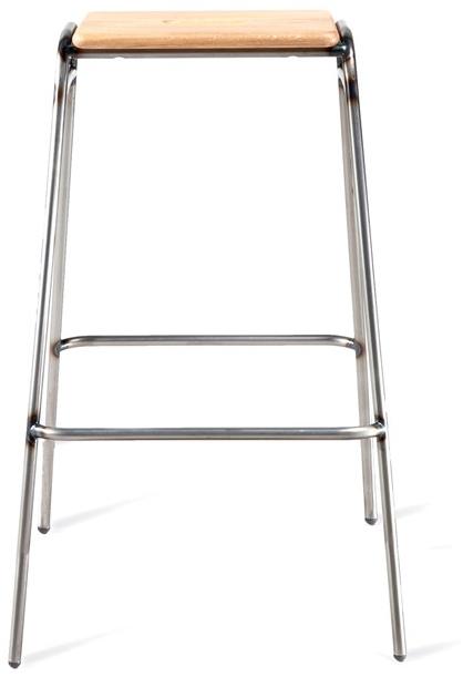 Deadgood Барный стул высокий деревянный с подставкой для ног Working girl Wg1m/l - Вид №2