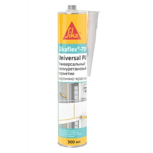 91539405 Герметик полиуретановый Sika flex-719 Universal PU красный 0.3 л STLM-1515344