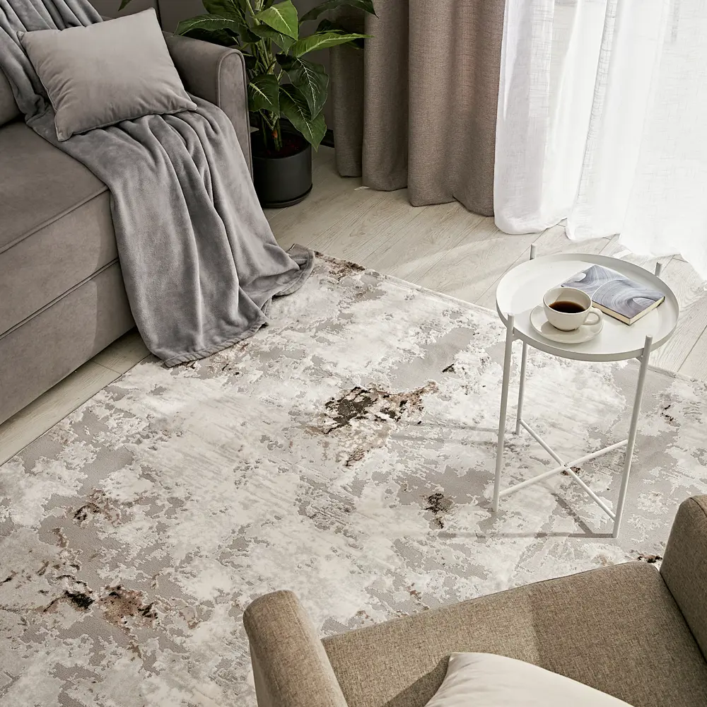 KREAFORTA Breeze — современный ковер для гостиной с антистатическим эффектом 89395009 STLM-1573751