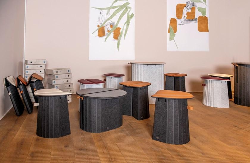 de Sede Складной табурет из фетра Ds-5010 sun-id-1437948 - Вид №5