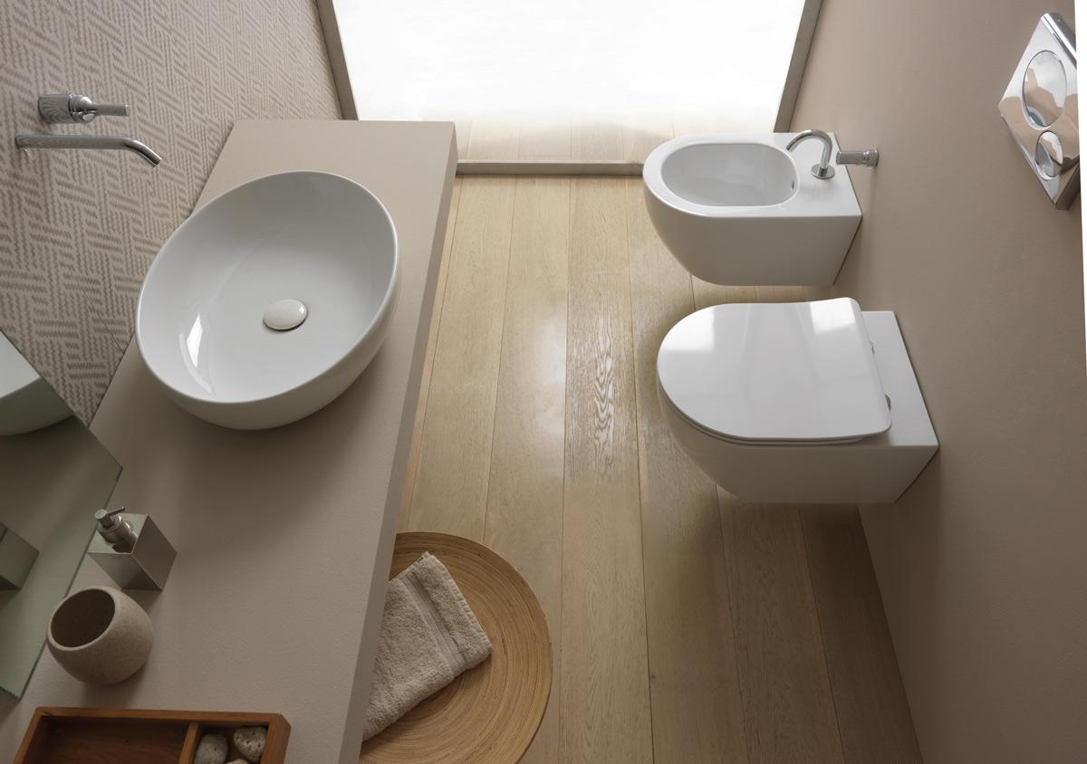 LKBISO1 Подвесное биде настенное GSG CERAMIC Like - Вид №4