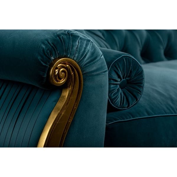 Кушетка Stradivari левый угол синяя UNICO ДИЗАЙНЕРСКИЕ 249333 Синий  - Вид №4