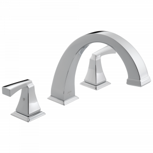 T2751-PT Римская ванна Delta Faucet Dryden Выдержанный оловянный