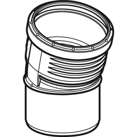 390.021.14.1 Отвод Geberit Silent-PP Geberit  - Вид №7