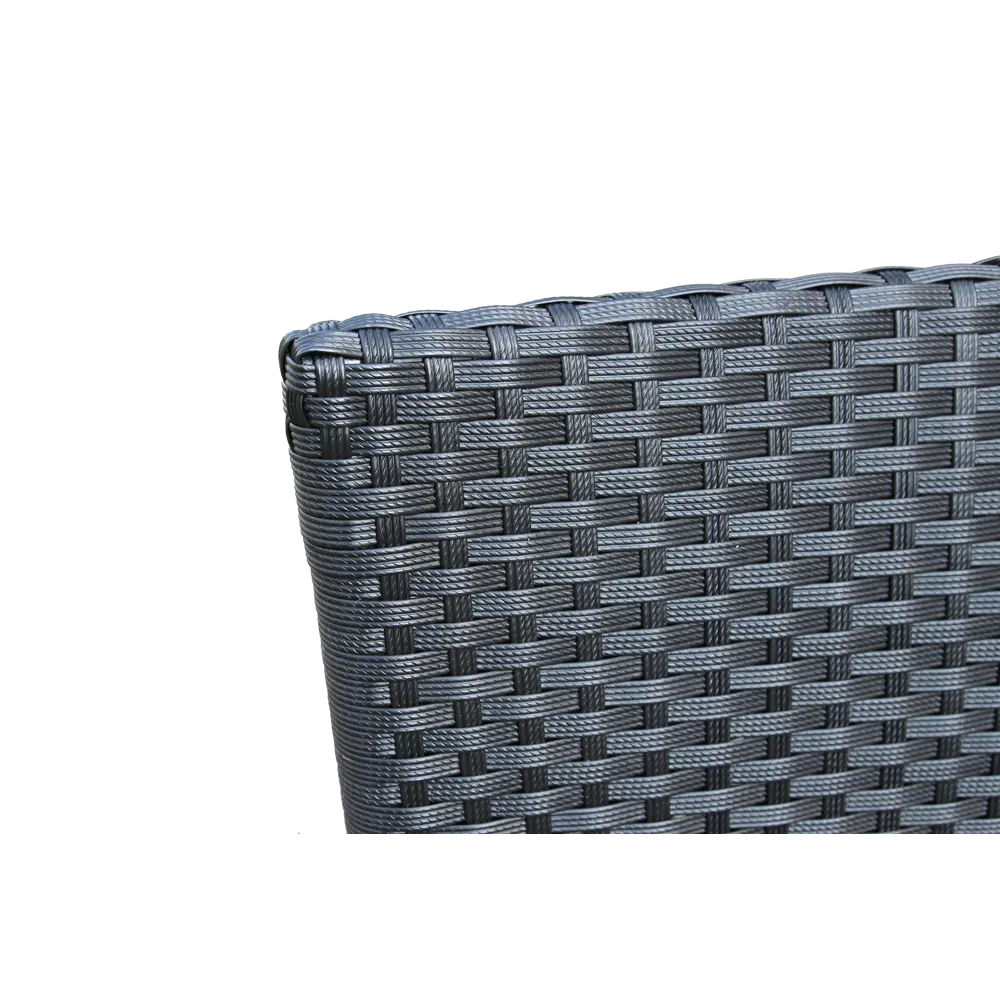 Стул Парис GS013 62x55x94 см искусственный ротанг/сталь черный 86283607 STLM-2077561 Santreyd  - Вид №5
