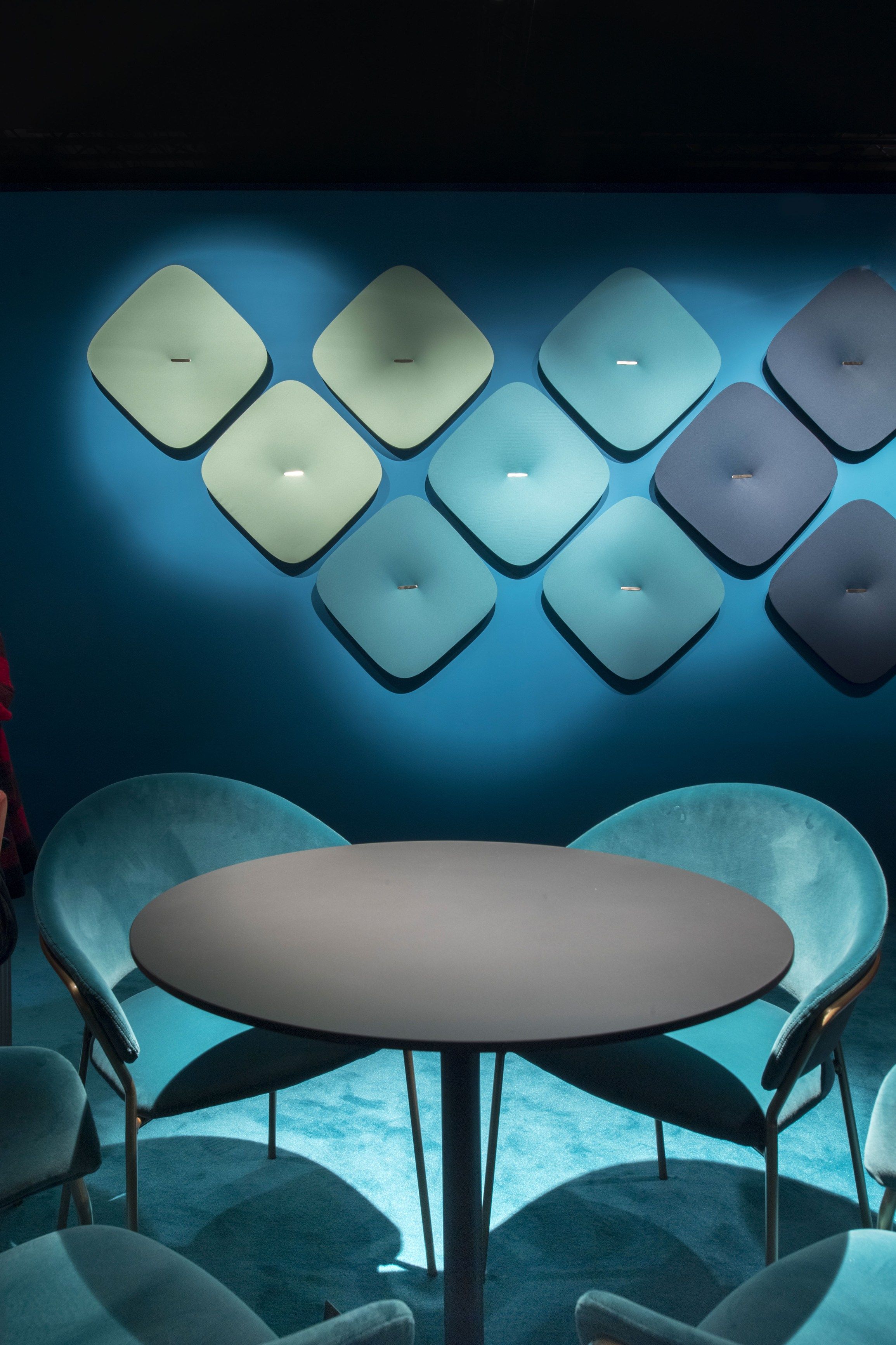 Акустическая панель из синтетического волокна Pedrali SNOOZE SNZ01P ARCH-00020606 - Вид №1