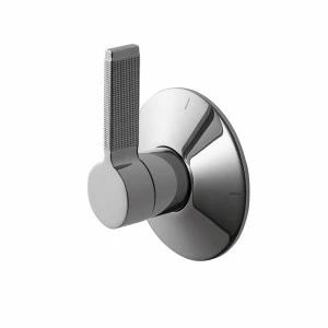 LUXE - 2-ходовой скрытый переключающий клапан 1/2 ”. Ручной переключатель. Расход 29,23 л / мин. при 3 барах  Lignage NOKEN 100241759  CHROME