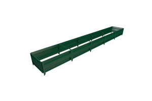 17776282 Сборная грядка GU 0.7х5 м, зеленая 30011_GU705Gr Delta-Park
