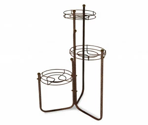 Подставка для цветов Kaskad 2 медь коричневая SHEFFILTON ПОДСТАВКИ ДЛЯ ЦВЕТОВ 014986 Медный