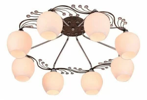 Потолочная люстра Citilux Сюита CL153181 CITILUX СЮИТА ХРОМ 182757 Белый