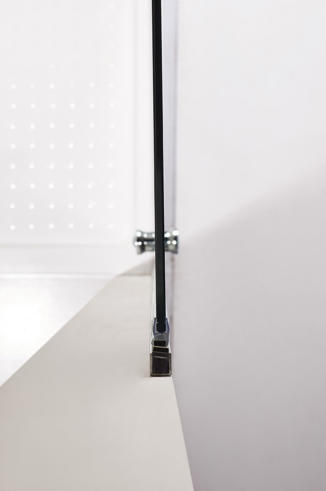 Душевая дверь в нишу CEZARES ECO-O-B-1-90-C-Cr - Вид №6