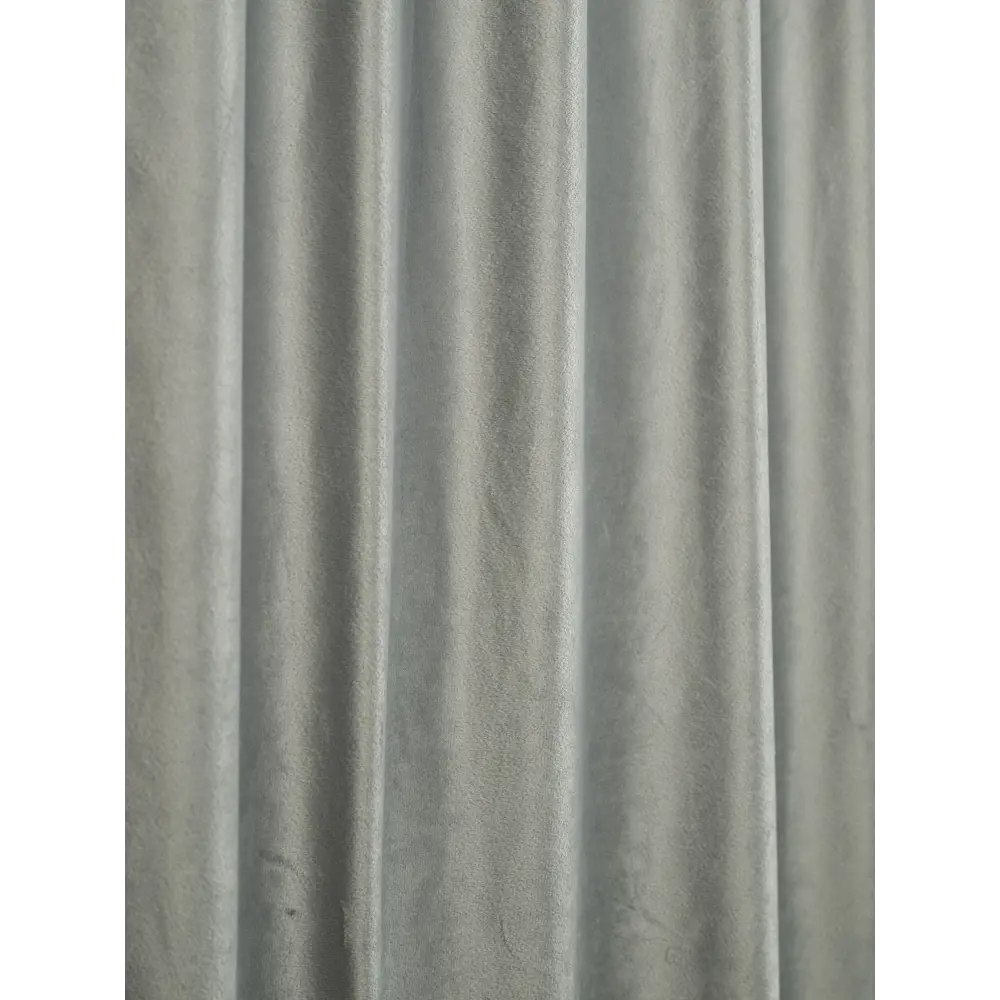 СТОЛИЦА ТЕКСТИЛЯ - Штора на ленте серый бархат 140x270 см для гостиной и спальни 89376359 STLM-1574886 - Вид №2