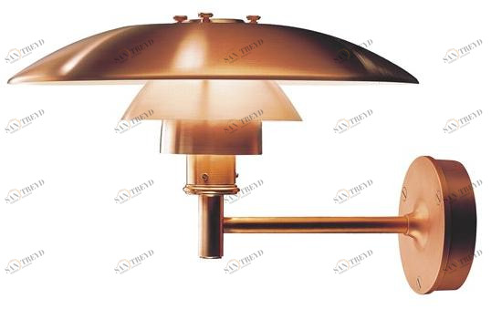 Louis Poulsen Настенный светильник для улицы из меди Ph sun-id-1380598