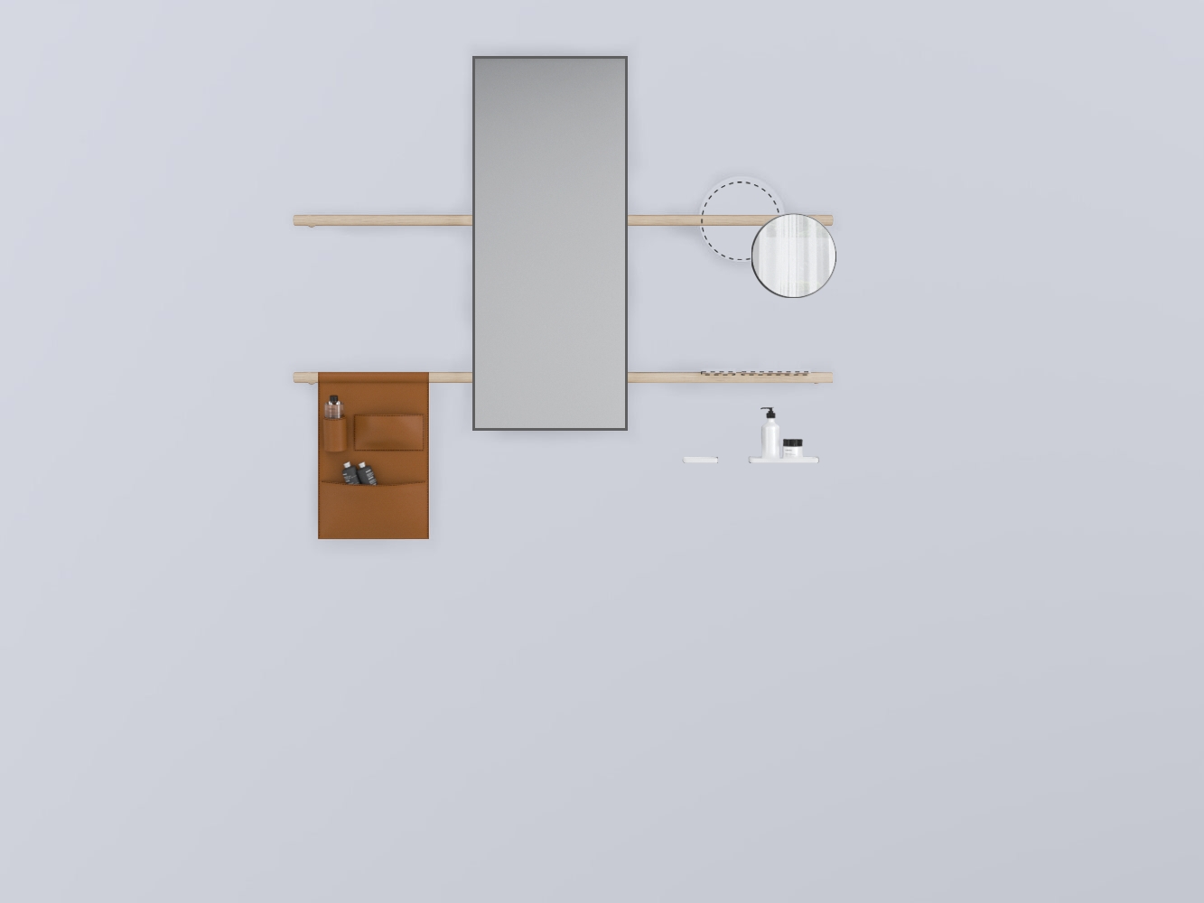 SWSTRE-RS+SWSPR-CM+SWSPI-CM+SWM10-BI+SWM20-BI+SWSCR-NA . прямоугольный дерево cielo Siwa Ceramica Cielo