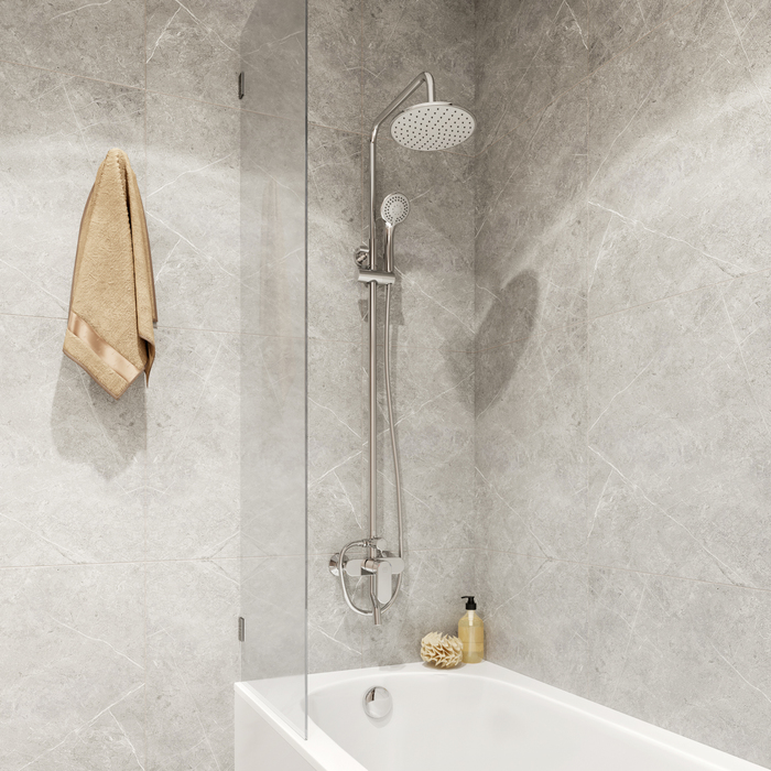 ROSSB1FM06 Смеситель с вер*ним душем Milardo Rosco  - Вид №1