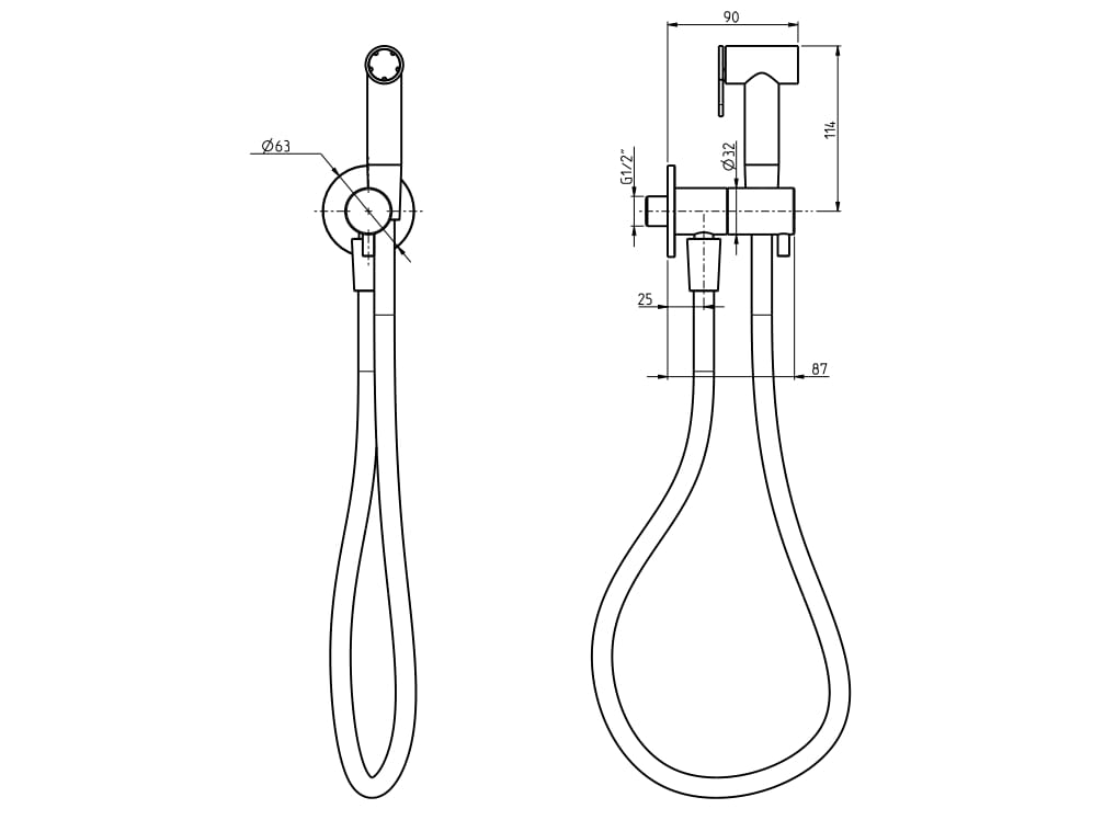 Гидроскоп из нержавеющей стали Rubinetterie Frattini Pepe XL 316 ARCH-00125072 - Вид №2