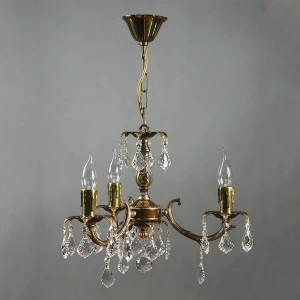 Подвесная люстра Ambiente Benisa 2226/3 PB Tear Drop AMBIENTE ДИЗАЙНЕРСКИЕ, BENISA 181530 Бронза