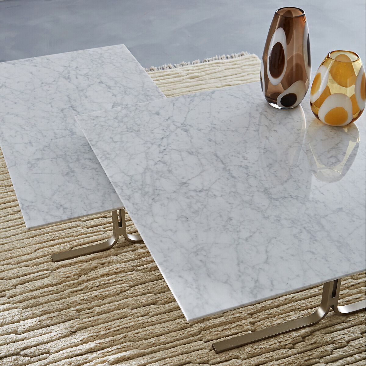 Прямоугольный журнальный столик из каррарского мрамора AMPM BELNO ARCH-00062299 - Вид №6