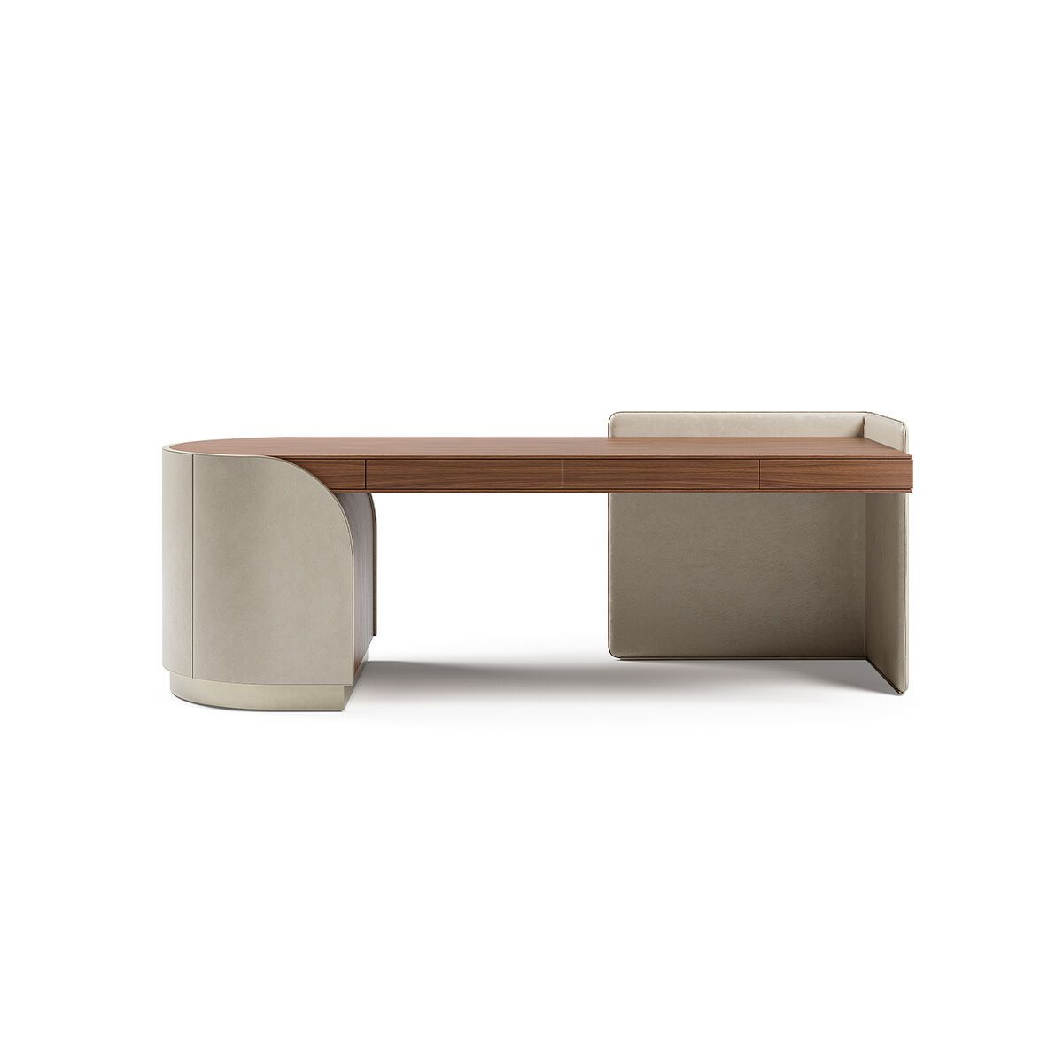 Кожаный стол с ящиками Capital Collection Duna ARCH-00135864 - Вид №24