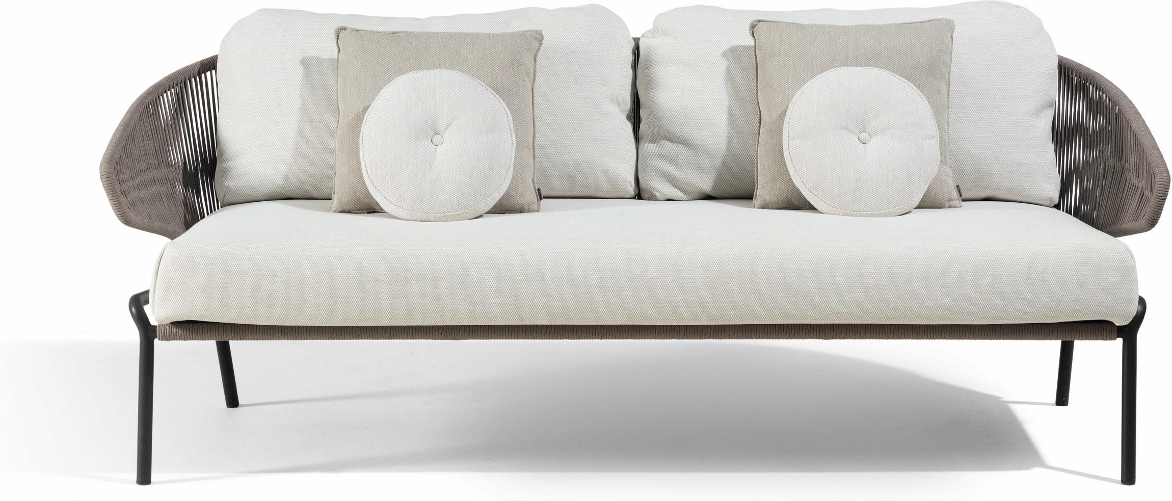 MNST572 2,5 мест. диван фиксированный лава бронза Manutti Radius - Вид №2