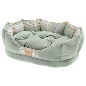 ПР0059431 Софа для животных Charles 50 зеленая, с двухсторонней подушкой FERPLAST