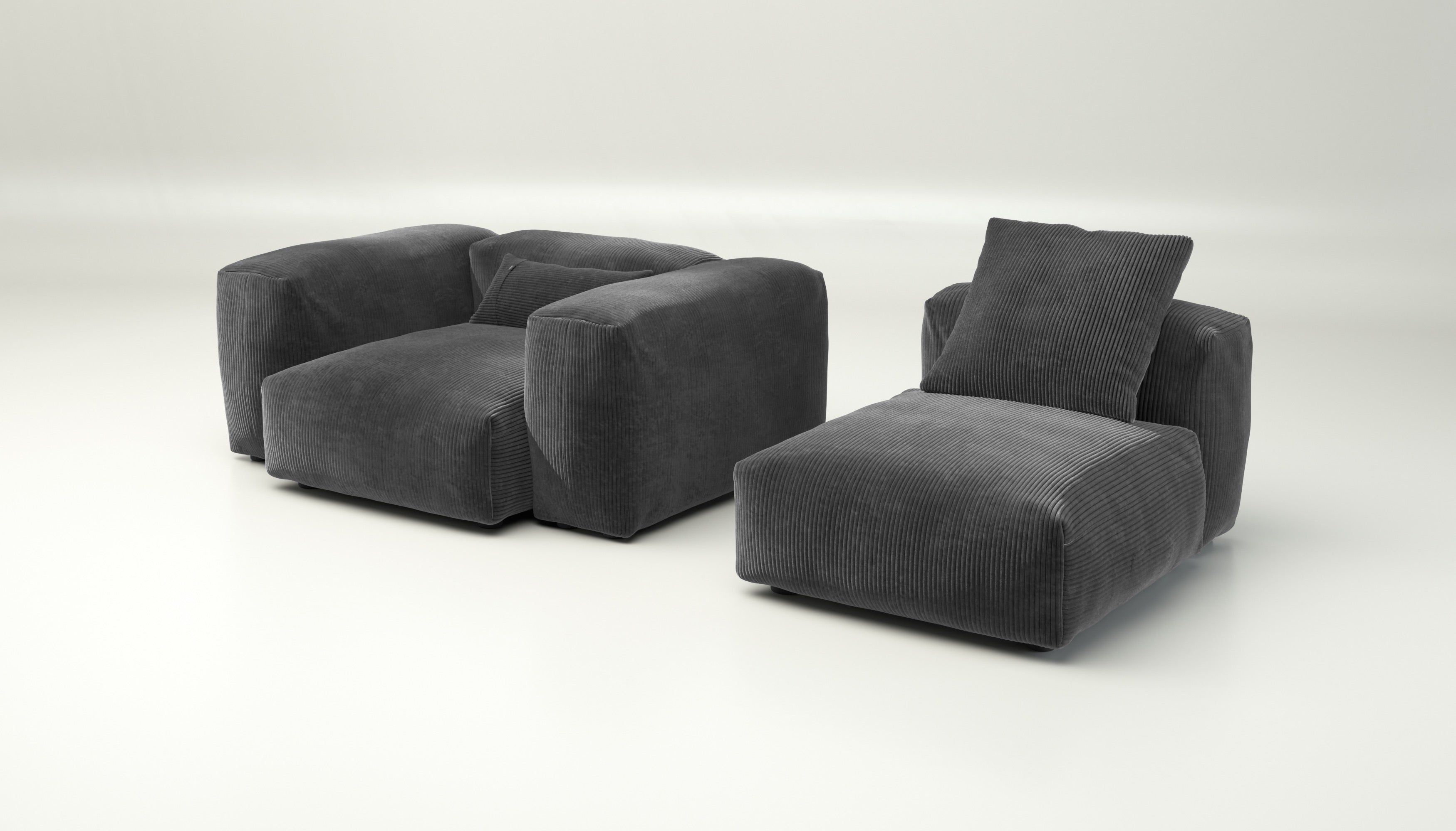 Модульный диван vetsak Cord Velour ARCH-00057861 - Вид №3