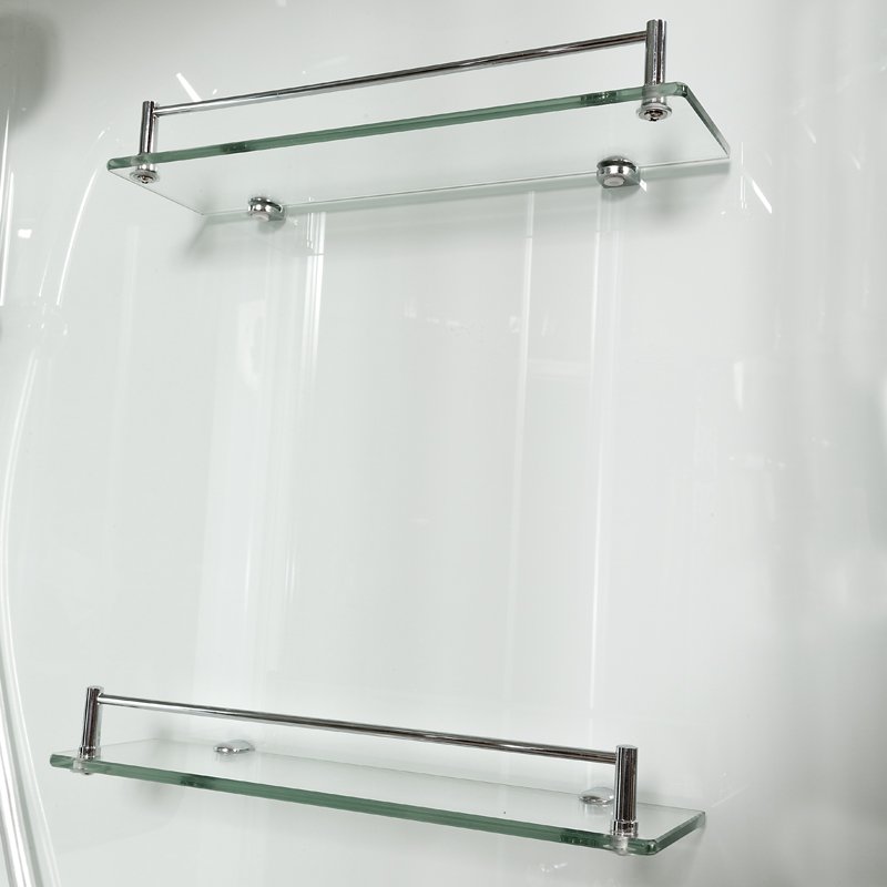 L 810 стандартная BLACK Душевая кабина DETO Серия L А01 LED с кнопкой - Вид №14