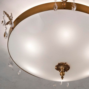 Masiero Primadonna PL4 G01 cut crystal потолочный