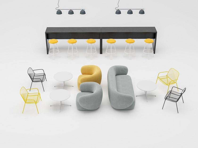 Grado Design 3-х местный тканевый диван Swell Swe-sf-3s - Вид №3