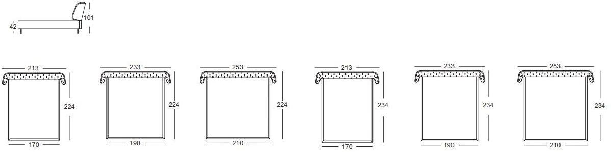 Rolf Benz Двуспальная кровать в коже  1600  - Вид №4