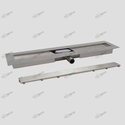 SANIT 194011517 SANIT Душ канал бескаркасных 1150/50/62 горизонтальный 