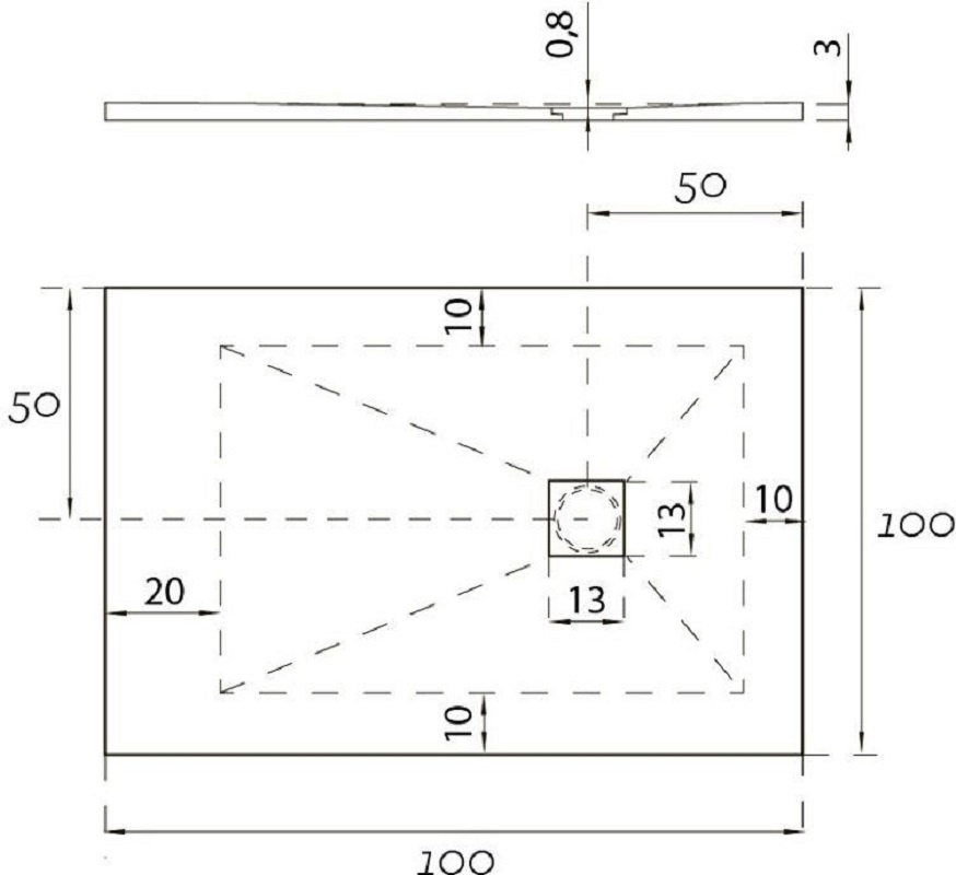 00242248 Поддон Hidronatur Pleasure Santreyd - Вид №1