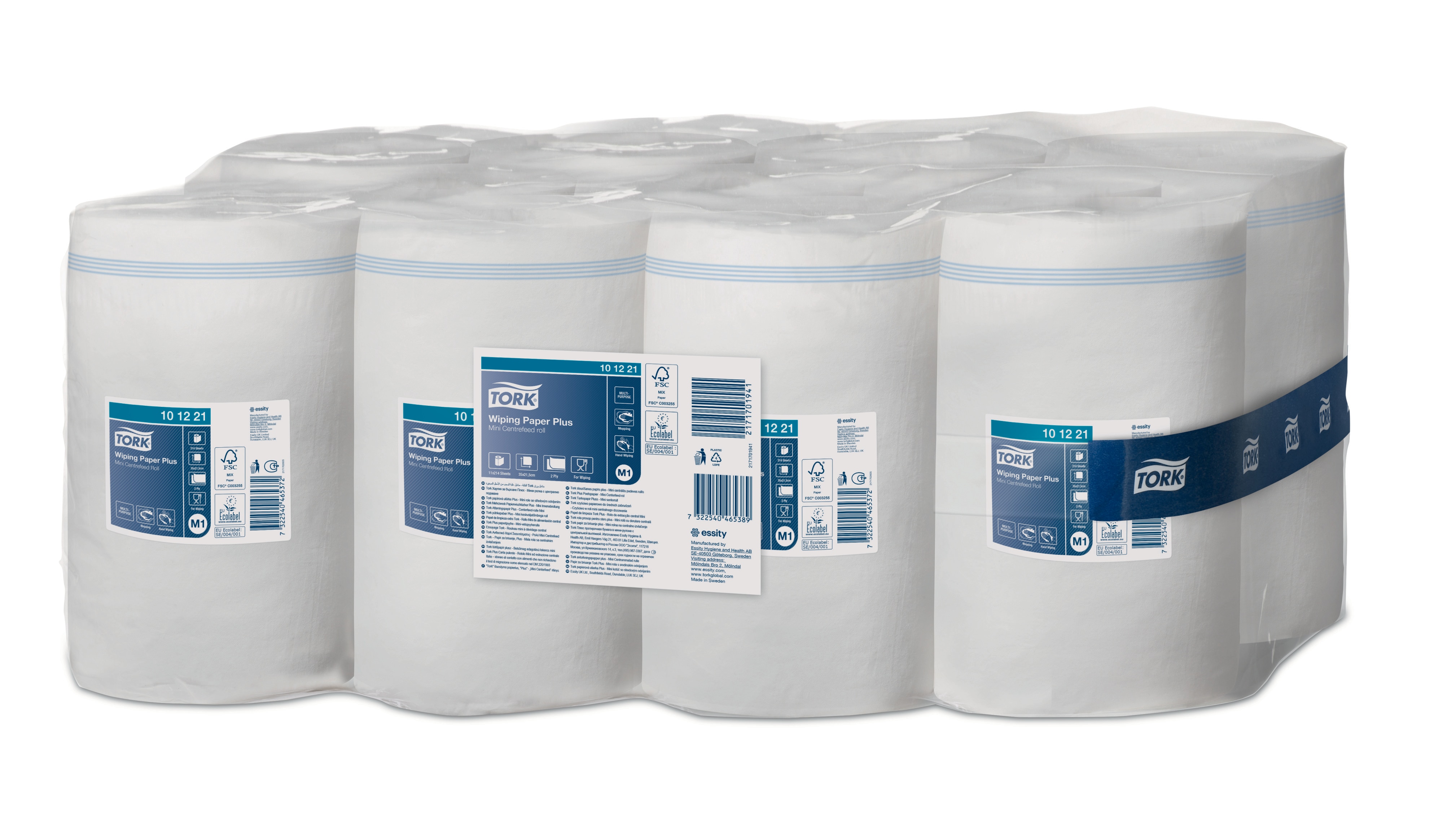 10122138 Бумажная салфетка для средней степени загрязнения Tork  - Вид №2