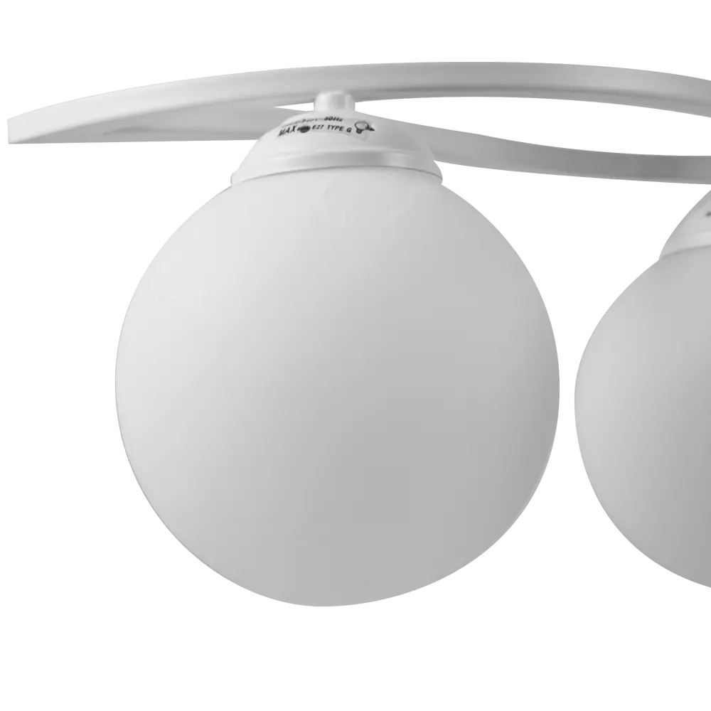 Люстра «Malinda» E27х6X60 Вт, цвет белая патина Toplight STLM-2098287 - Вид №1