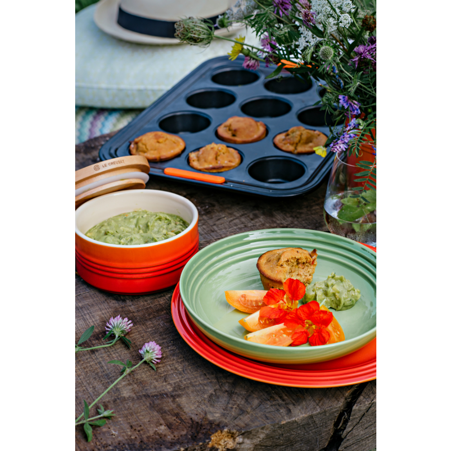 Форма для мини-кексов Le Creuset, углеродистая сталь, антипригарное покрытие, 12 шт., черная 94101300000000 - Вид №5