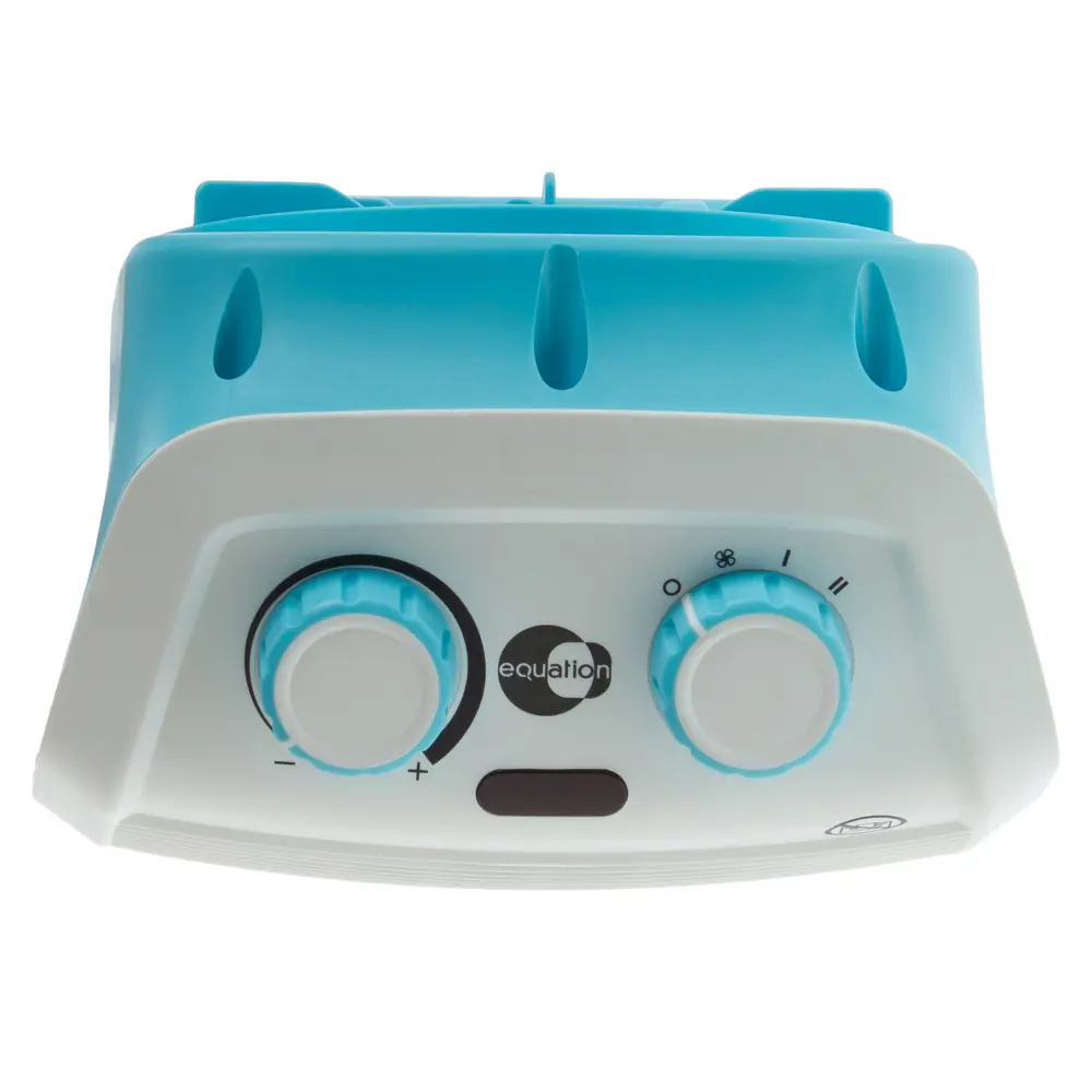 Тепловентилятор спиральный электрический Equation с механическим термостатом, 2000 Вт, цвет голубой STLM-2198674 - Вид №2