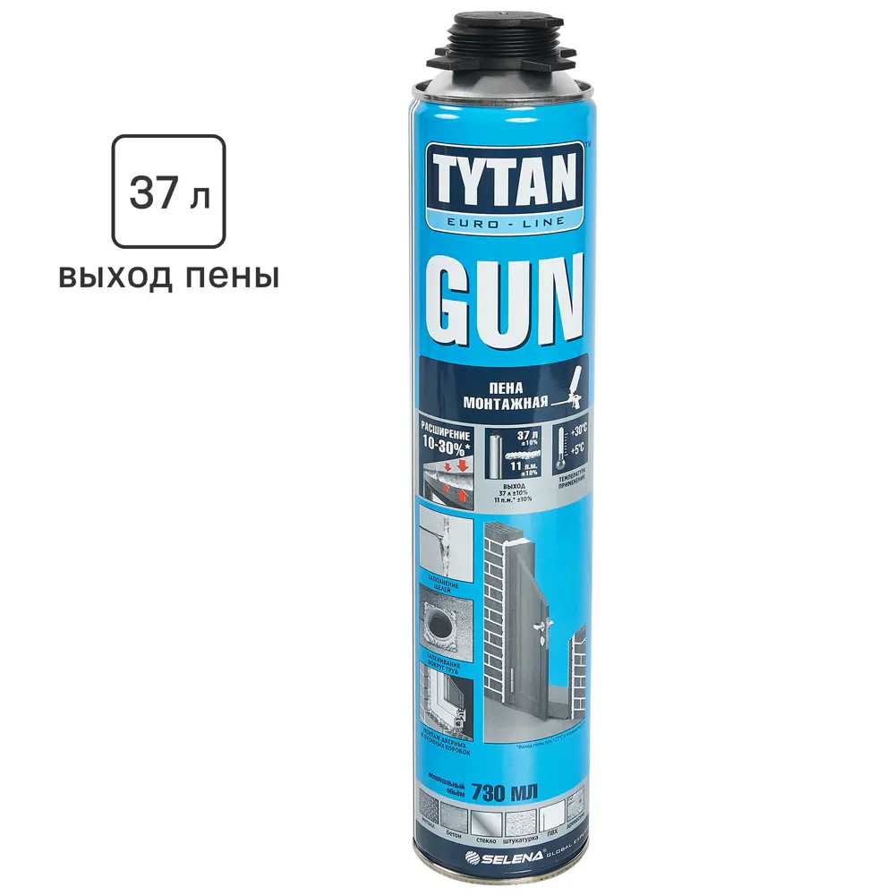 Профессиональная монтажная пена Tytan Gun для летних работ 85544067 STLM-0063739