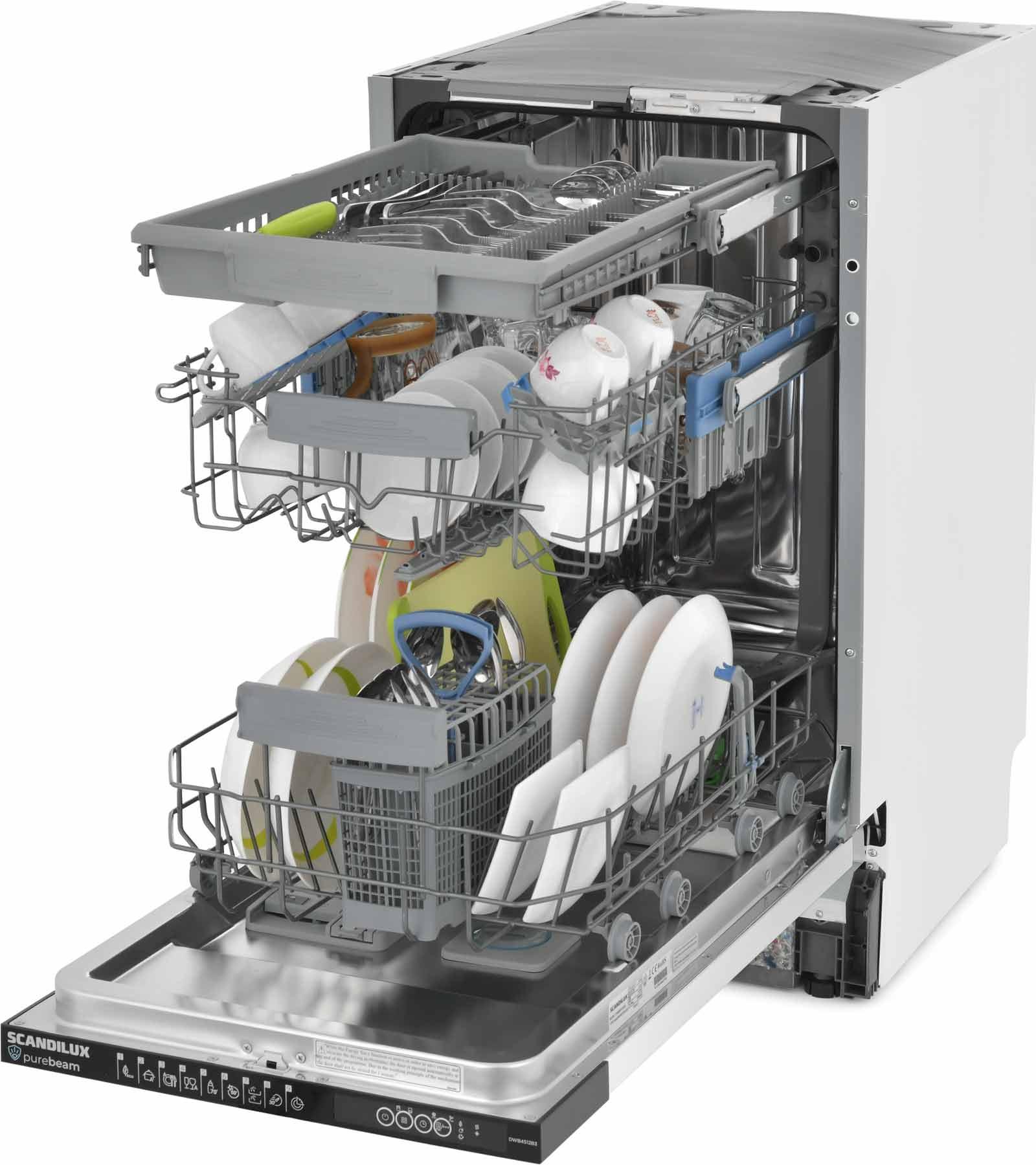 9297558 Встраиваемая посудомоечная машина Scandilux DWB4512B3 STDN-0033762 - Вид №5