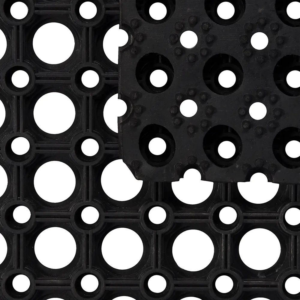 Коврик грязесборный резина Vortex 80x120 см цвет черный STLM-2192312 - Вид №5