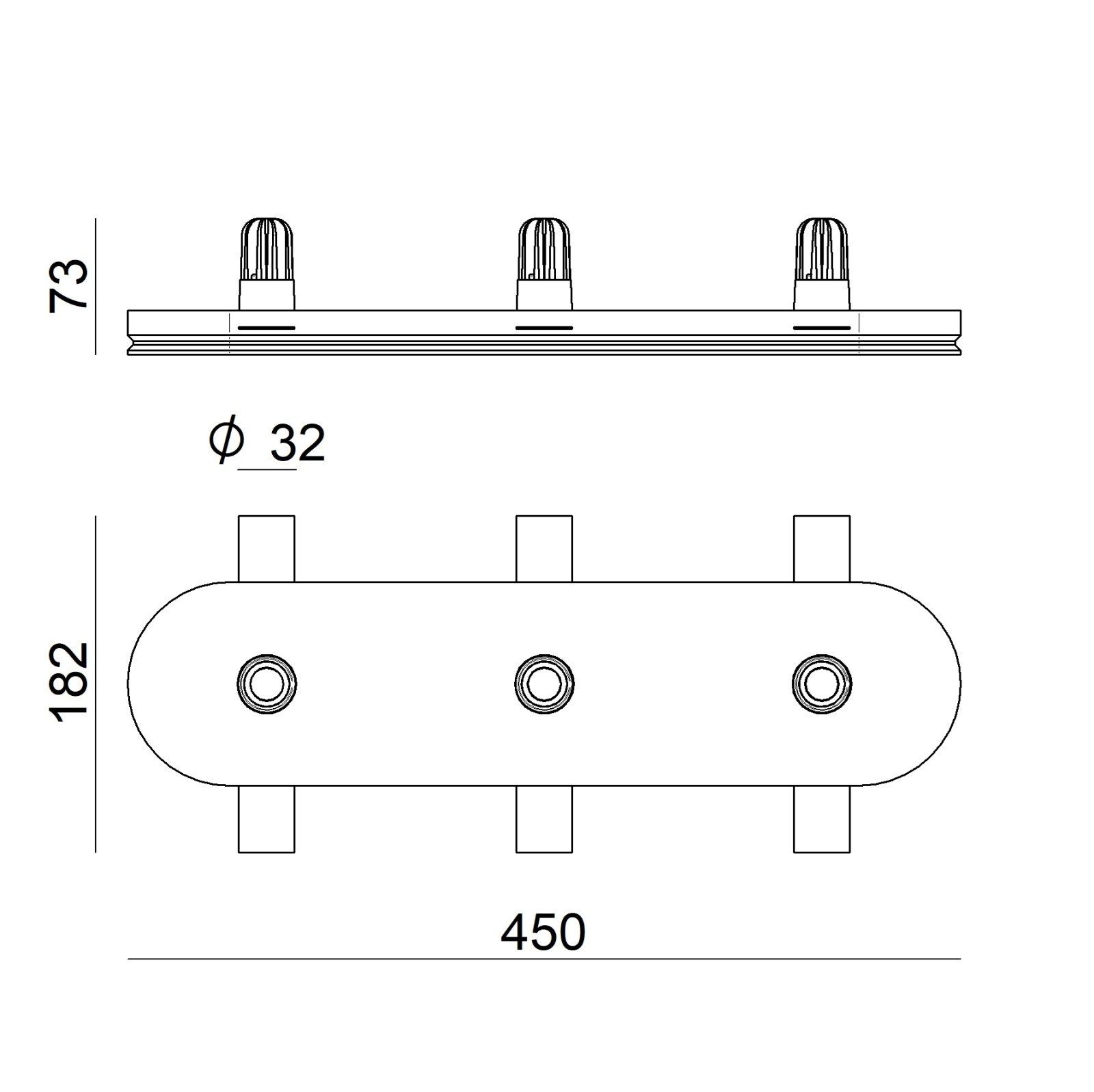 Гипсокартон круглый светодиодный светильник Linea Light Group GYPSUM COLORING_R ARCH-00022299 - Вид №8
