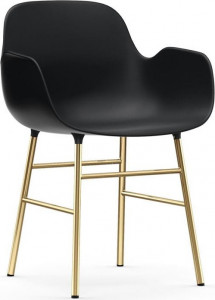 1400914 Кресло Brass Black Normann Copenhagen Form