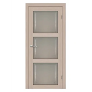 Дверь межкомнатная Адажио остекленная Hardflex ламинация цвет бора 70х200 см (с замком и петлями) 83084981 STLM-2024714