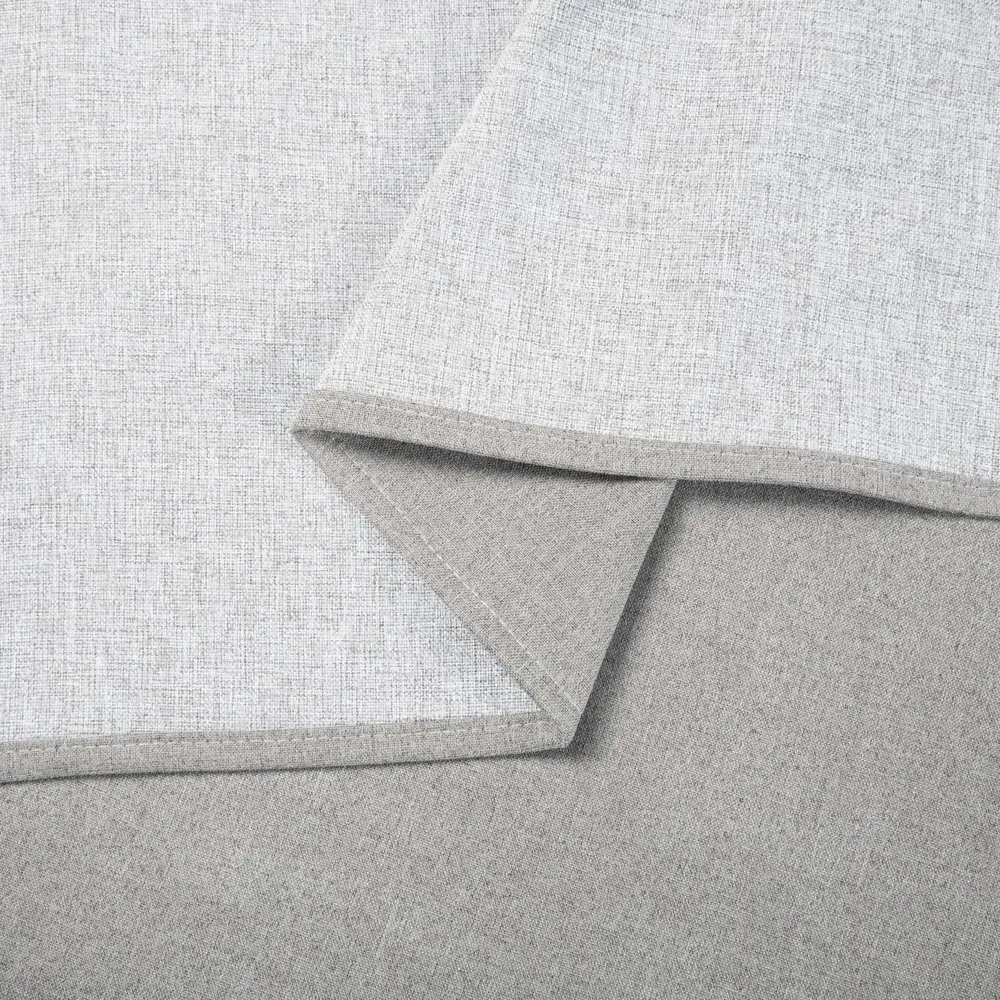 Штора на ленте Ника 200x270 см цвет светло-серый СТОЛИЦА ТЕКСТИЛЯ STLM-2034555 - Вид №3