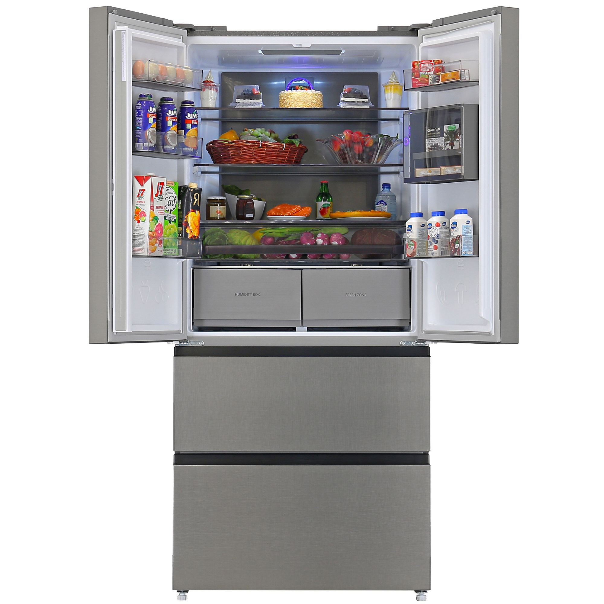 5082843 Холодильник многодверный   DEXP MFr6-54AMG серебристый STDN-0031149 - Вид №5